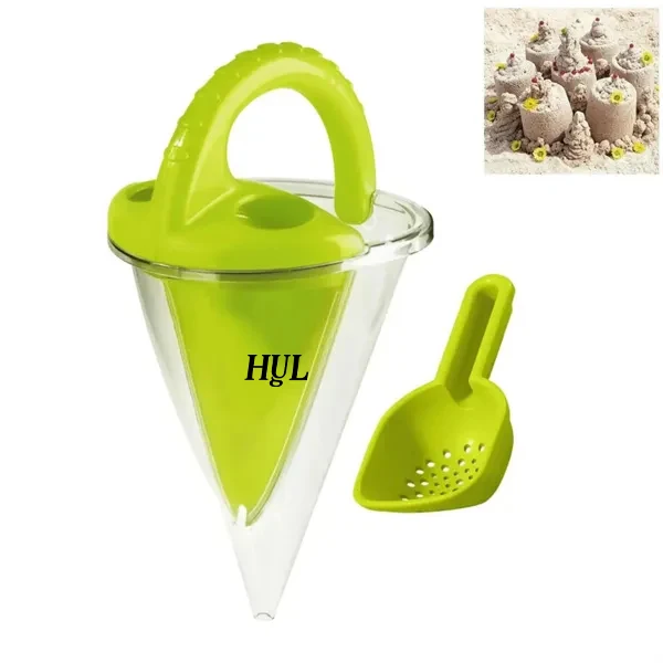 Kids Spilling Funnel Sand Beach Toys 1