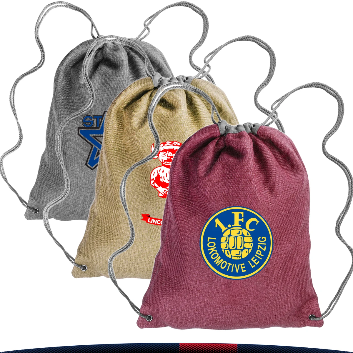 Linen Drawstring Backpacks 1