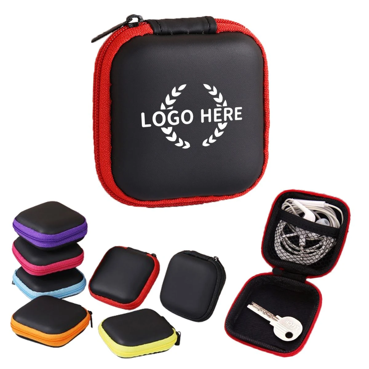 EVA Square Earphone Carry Case 1