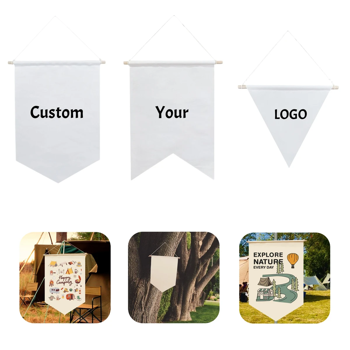 Outdoor Camping Hanging Flag Banner 1