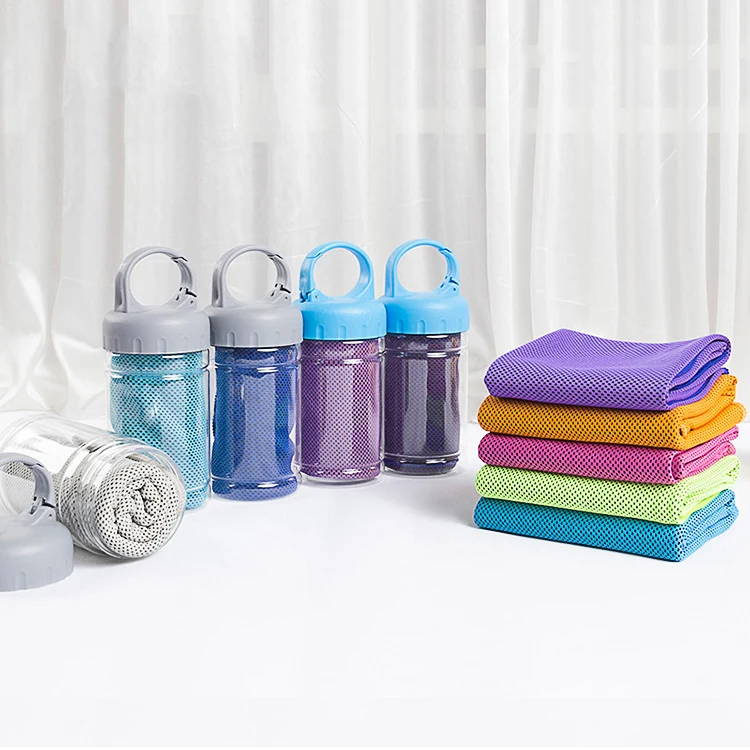 Cooling Towel In The Canister 1
