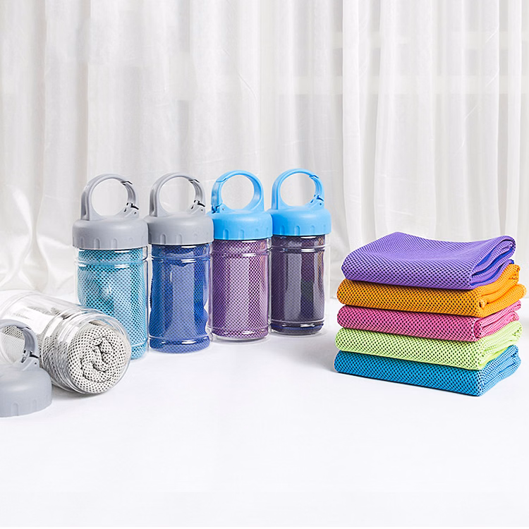Cooling Towel In The Canister