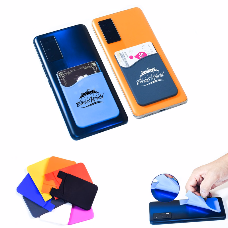 Phone Silicone Card Stickers