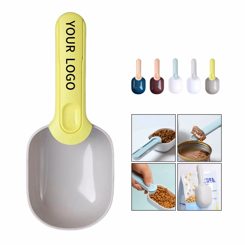 Pet Food Scoop with Clip