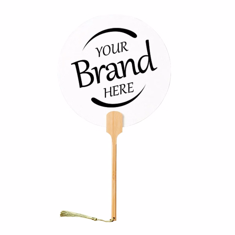 Blank Double Sided Paper Hand Fan