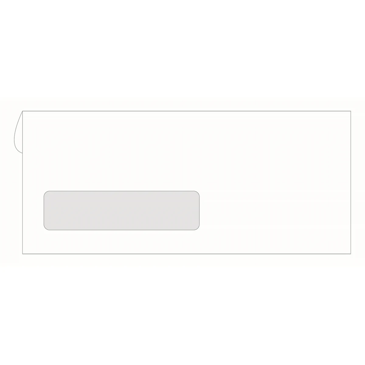 No. 10 Business Envelopes - Single Window - Confidential 1
