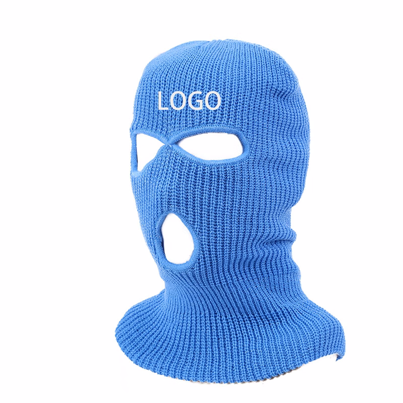 3-Hole Knitted Full Face Cover/Ski Gaiter