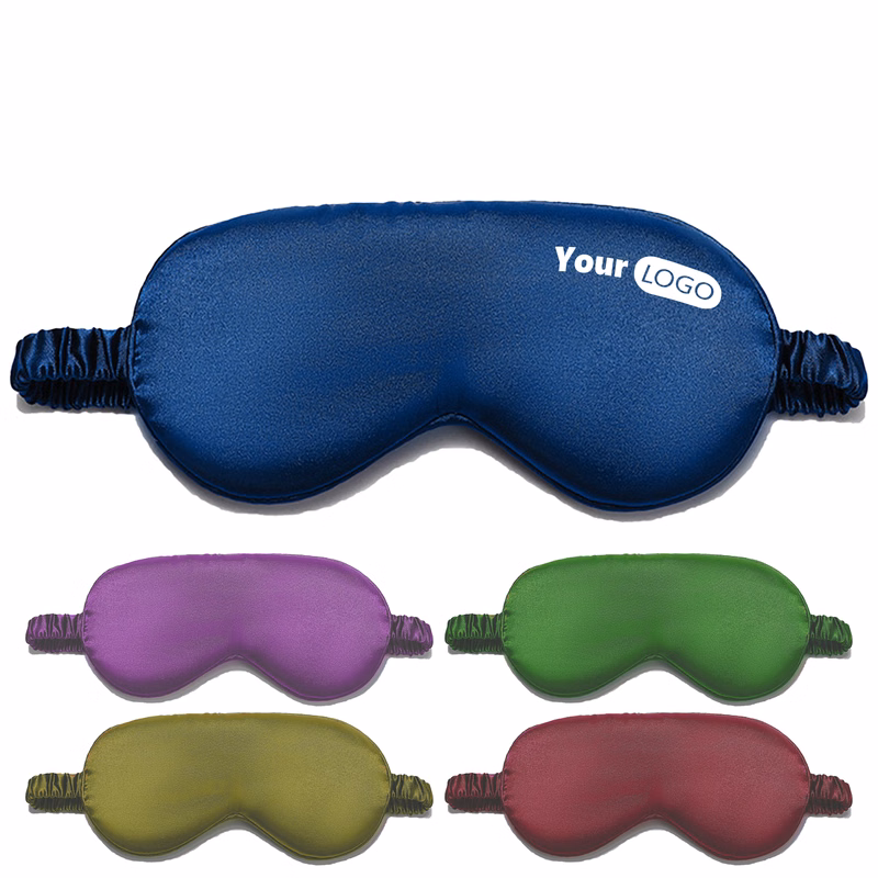 Silk Luxurious Satin Sleep Mask For Restful Nights Anywhere
