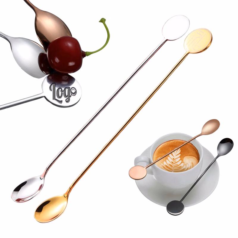Stainless Steel Bar Spoon Cocktail Mixing Stirrer