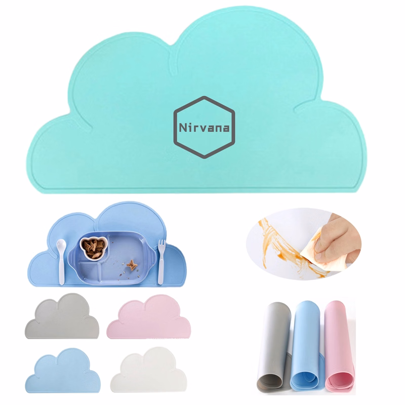Children'S Cloud Silicone Table Mat
