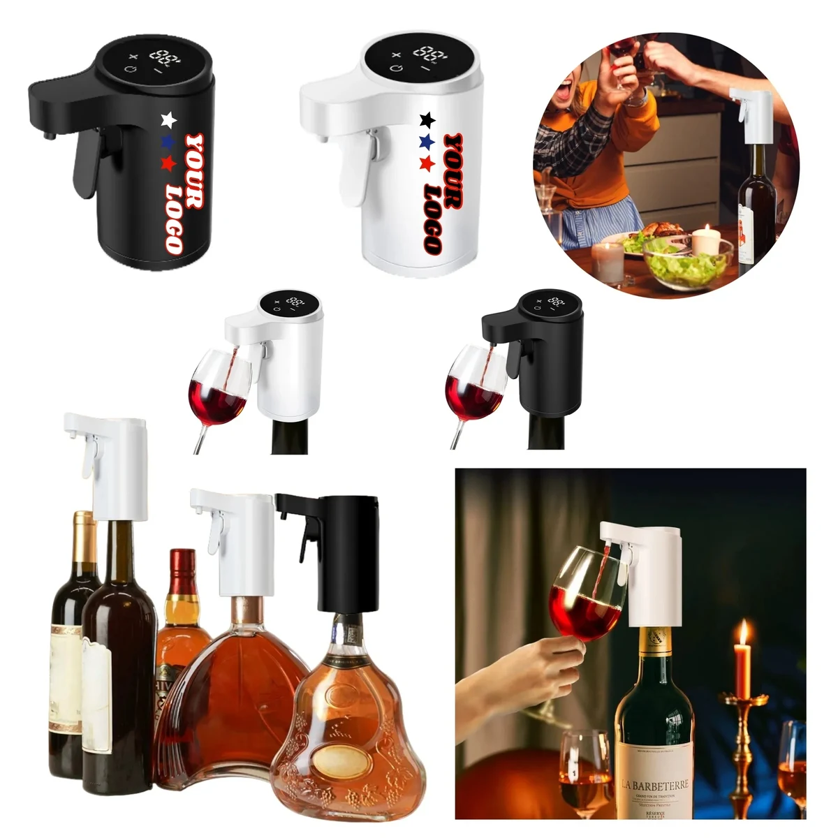 Intelligent Digital Wine Aerator Quantitative Extraction Mac 1