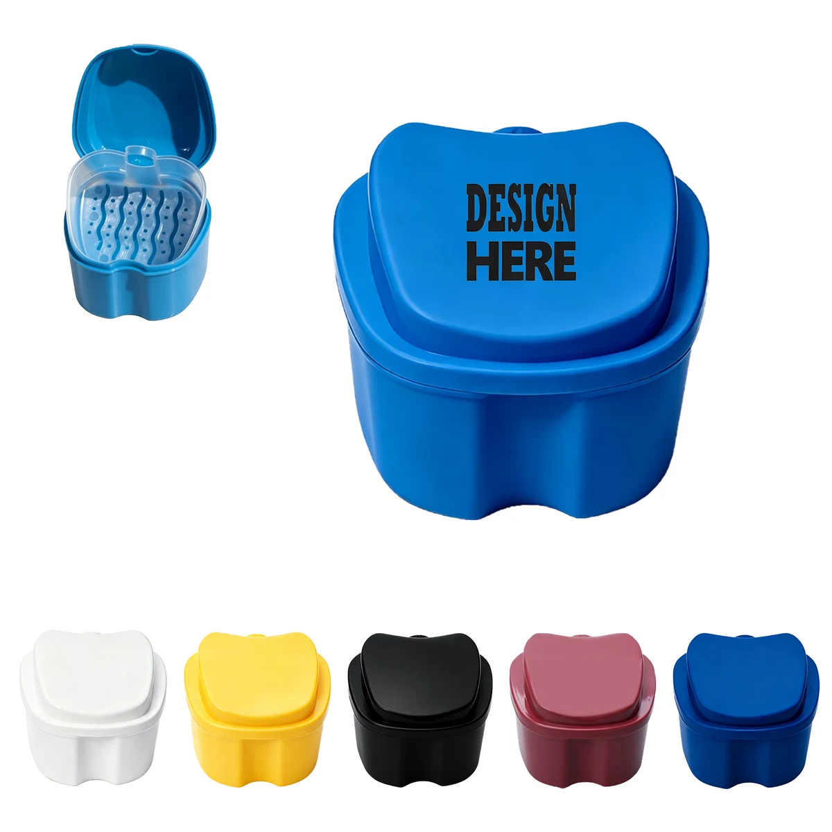 Curved Outline Denture Preservation Box 1