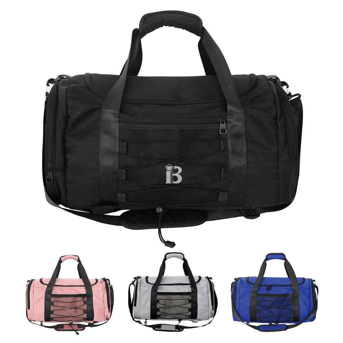 Nylon large capacity portable sports and fitness bag 1