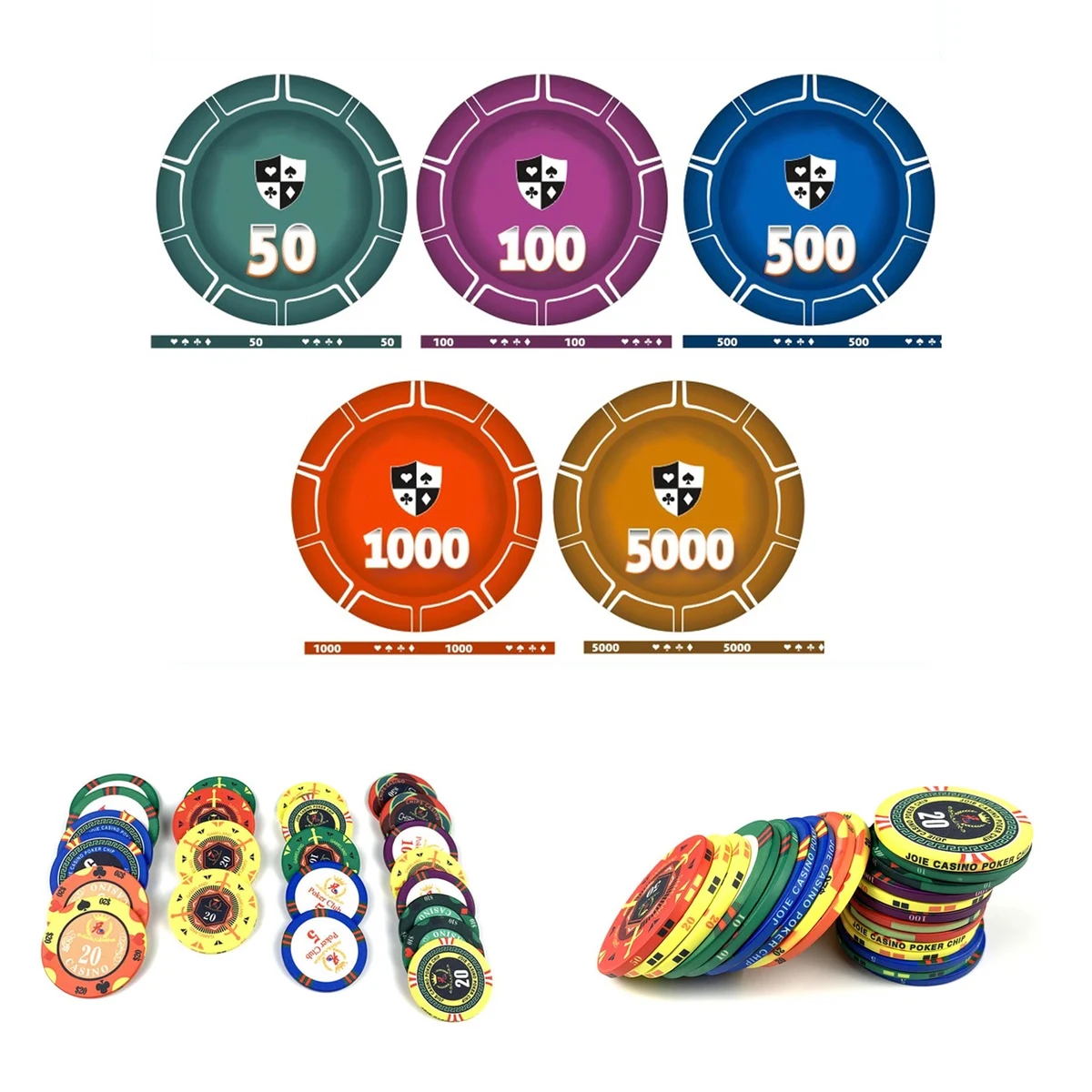 Custom Ceramic Poker Chip 1