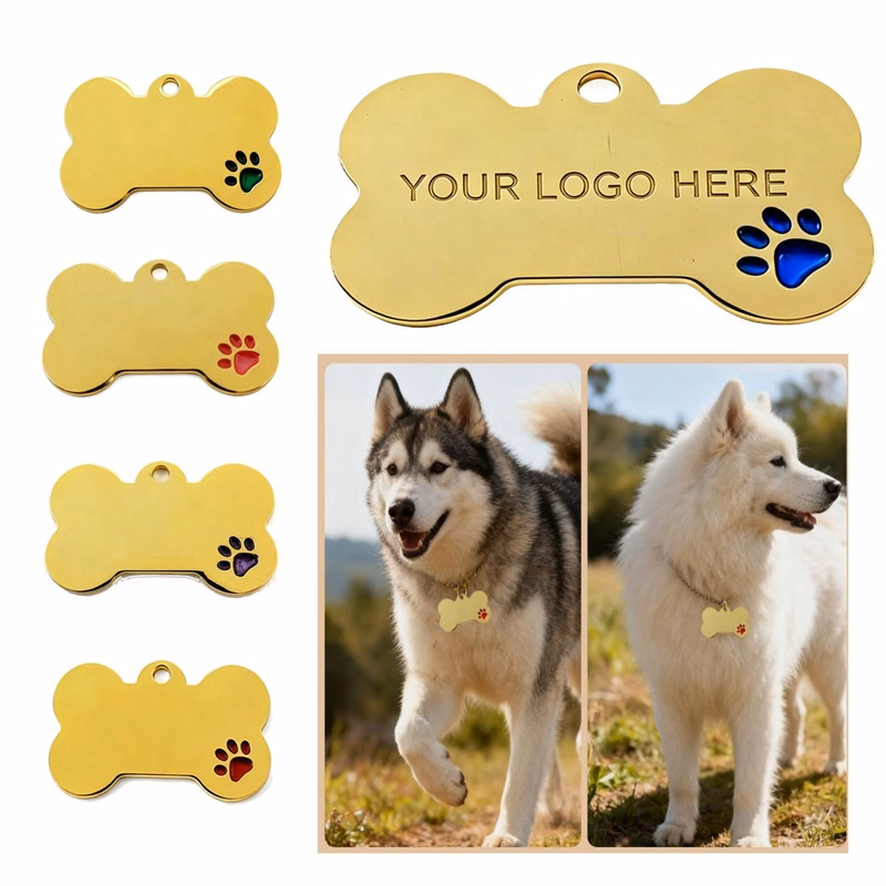 Promotional Zinc Alloy Pet Name Tag