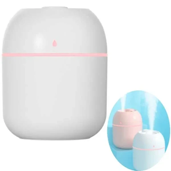 Cool Mist Mini Portable Quiet Humidifier With LED Light 1