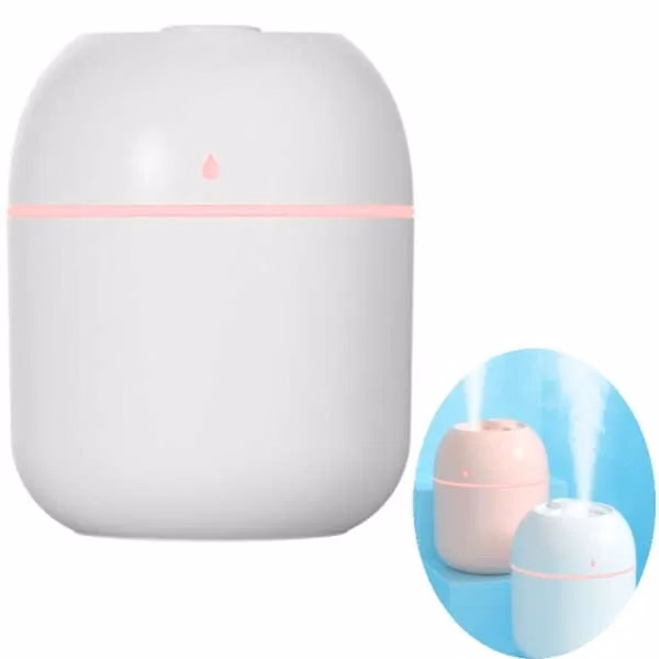 Cool Mist Mini Portable Quiet Humidifier With LED Light