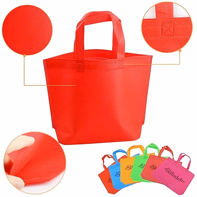non-woven party gift tote bag with handle