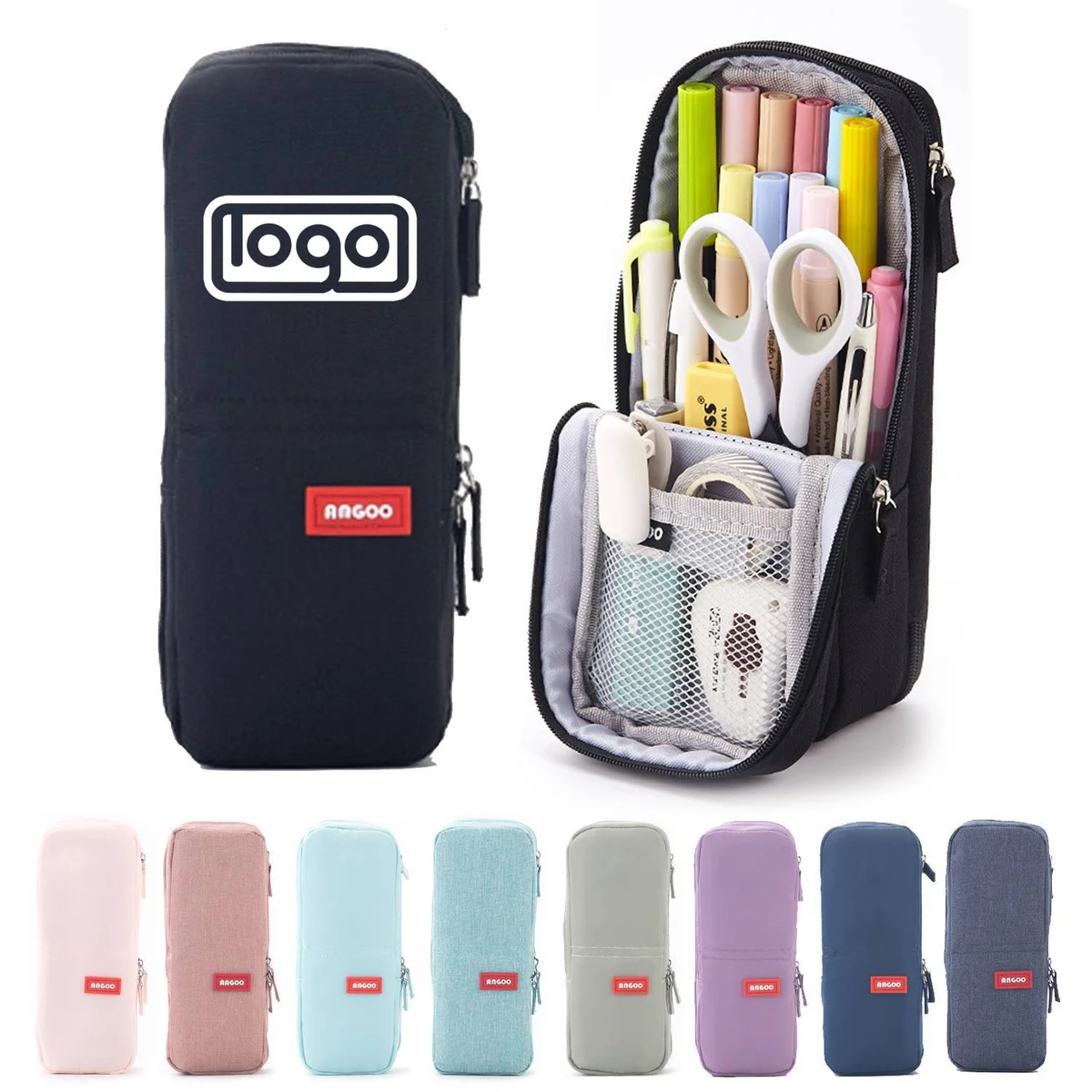 Multifunction Standing Box Pencil Pouch 1