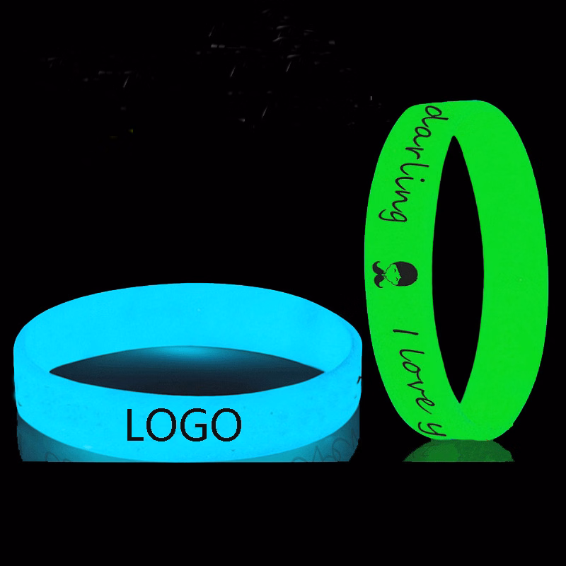 Custom Luminous Silicone Bracelet