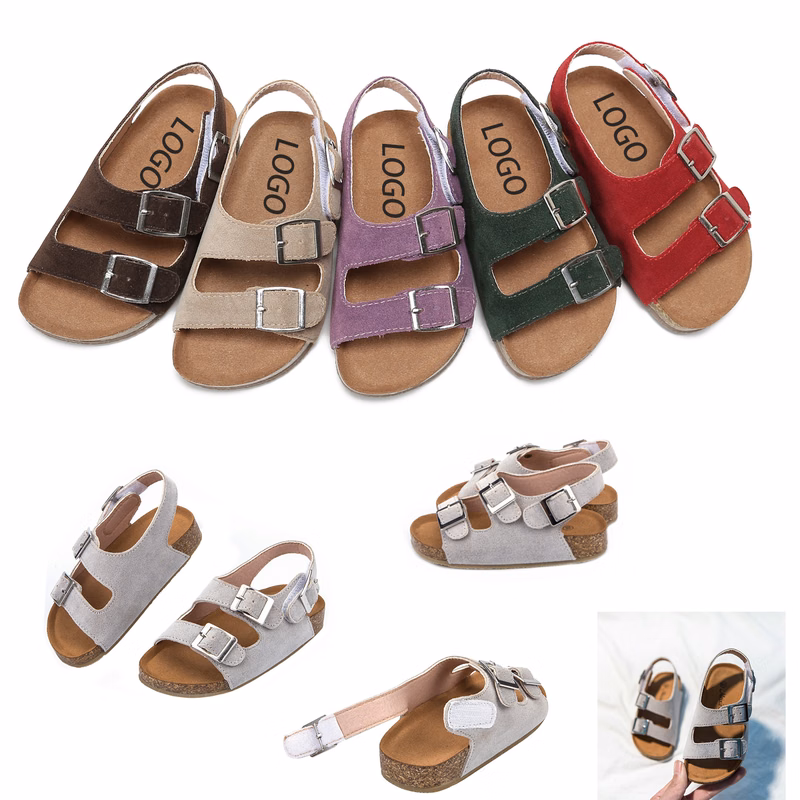 Cork Sole Children's Sandals