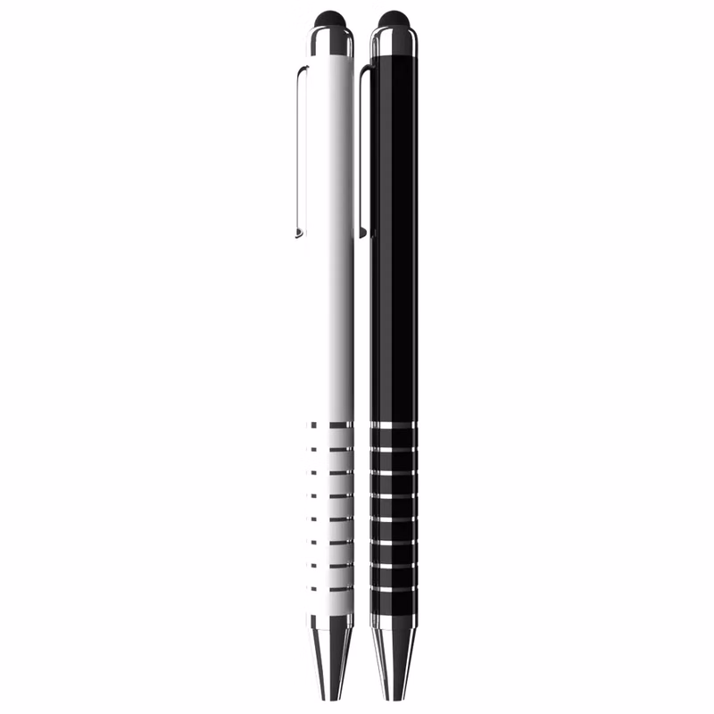 Stripe Grip Stylus Ball Pen