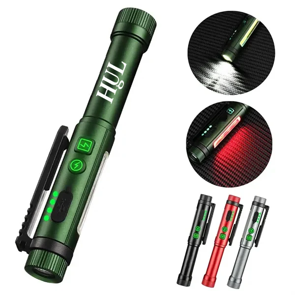 Mini Rechargeable Pen-Shaped Work Flashlight 1