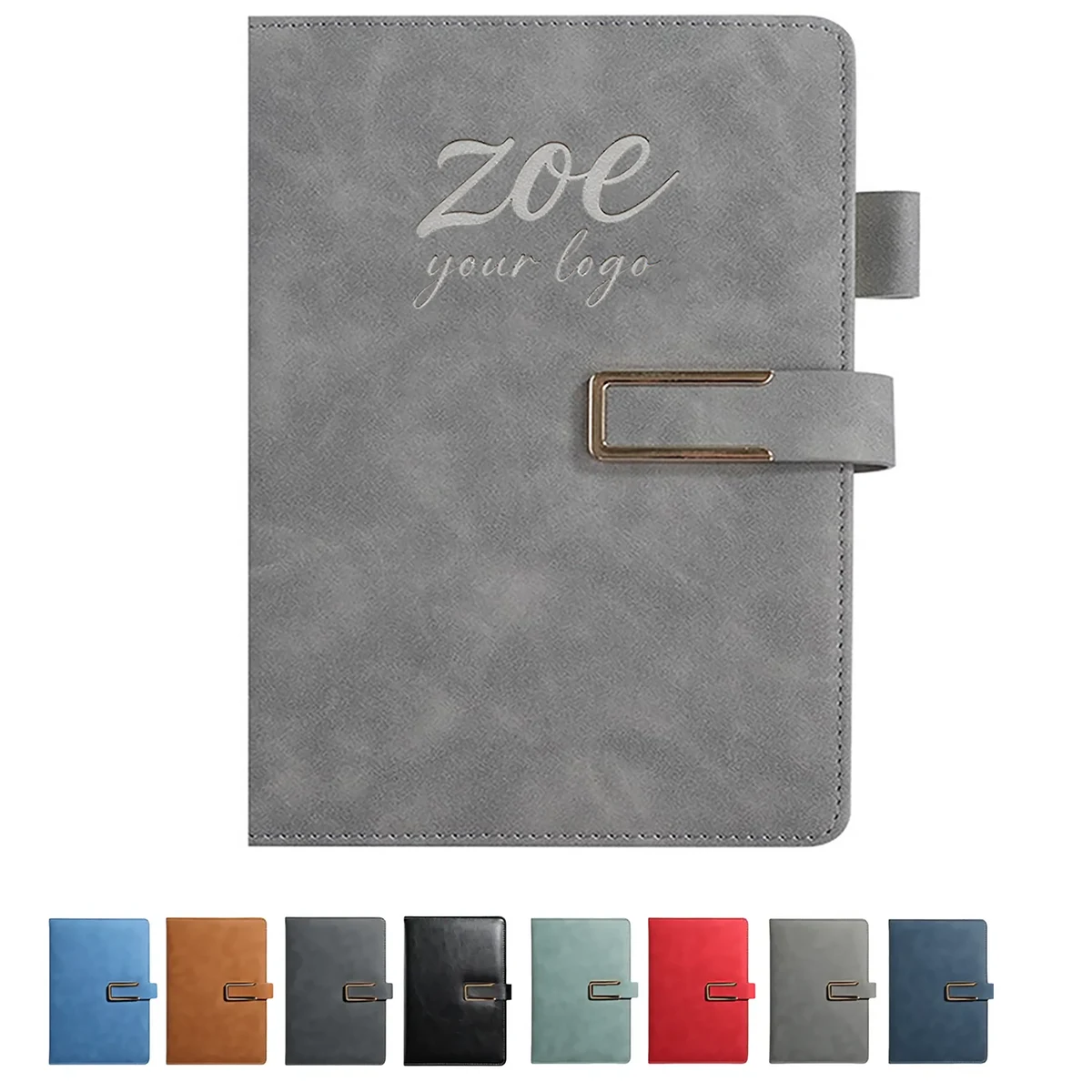 A5 Gradient PU Leather Office Journal Notebook 1