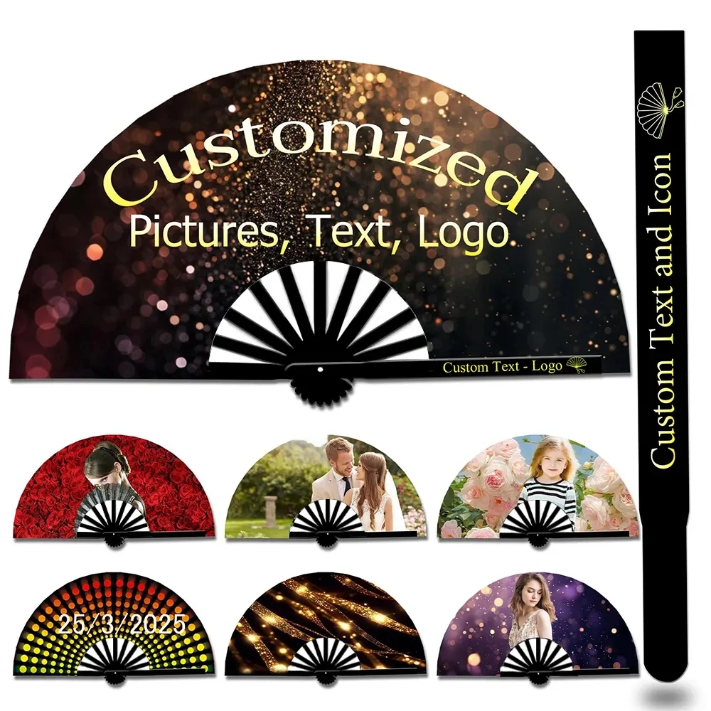 Personalized Fan for Line Dancing Custom Boots on The Ground 1