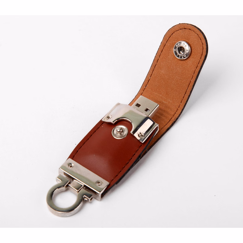 Leather USB Flash Drive, 512MB
