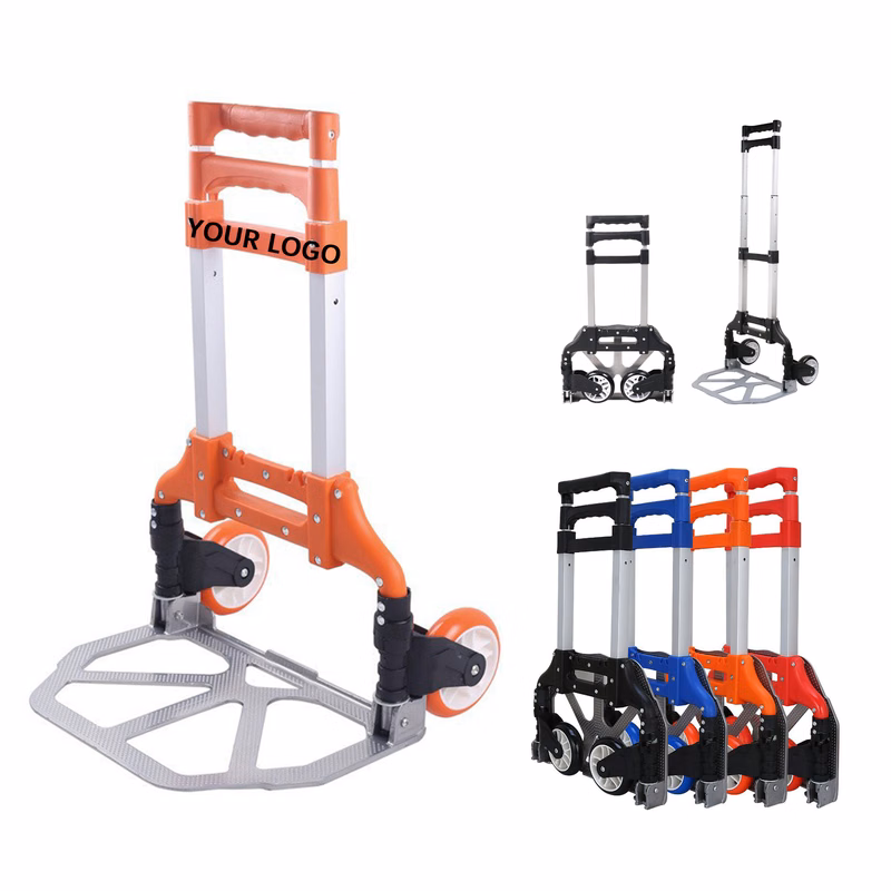 Folding Hand Truck Aluminum Frame 25" x 15" x 2.2"