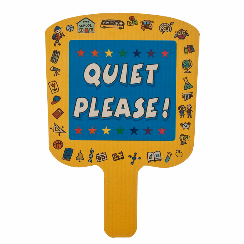 Bread Shape Hand Fan, Full Color