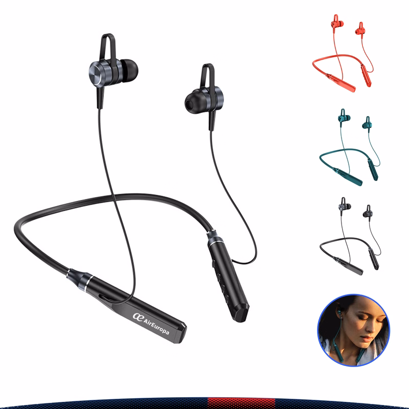 Olive Neckband Headphones