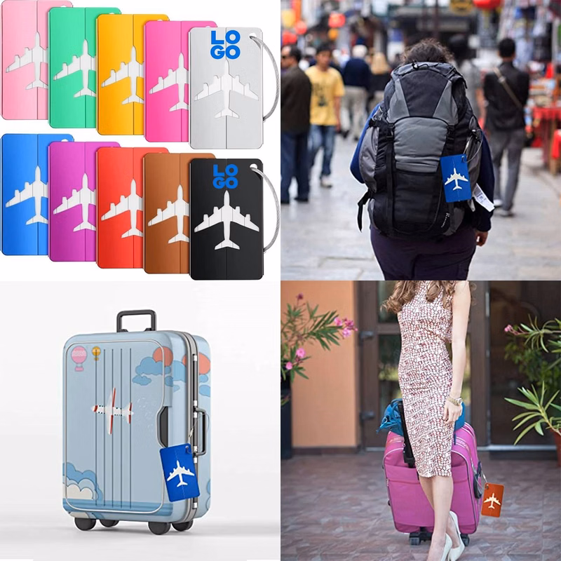 Airplane Luggage Tag