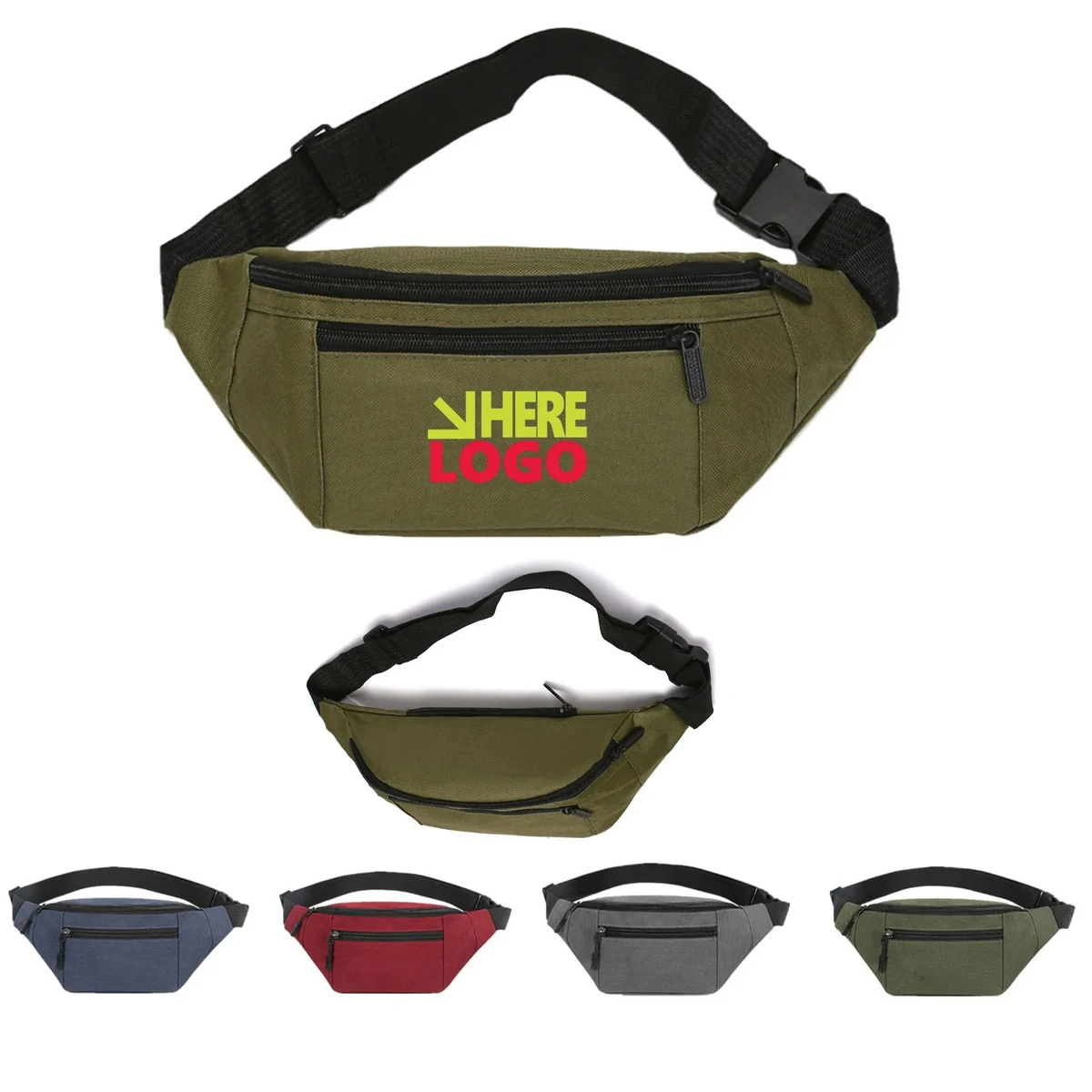 Crossbody Belt Bum Bag With Adjustable Strap 1