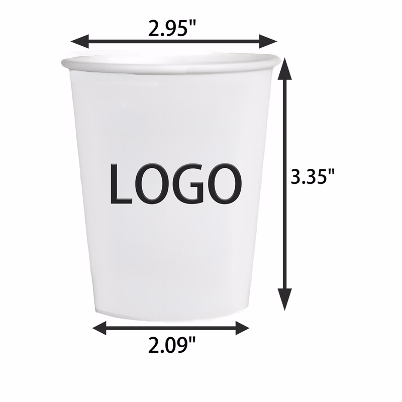 8 OZ Thickened Disposable Paper Cup