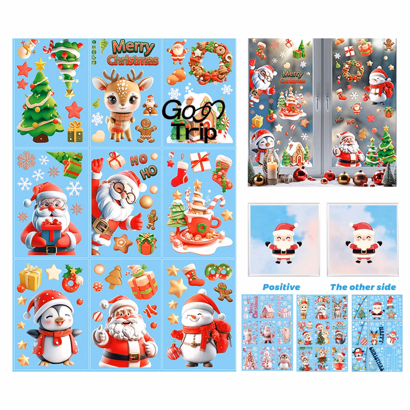 Christmas Window Clings