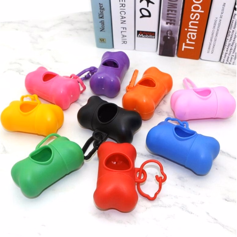 Bone-shape bag dispenser
