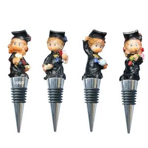 Stylish 4 Piece Doctor Wine Stopper Set 1