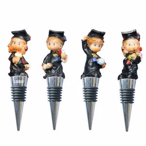 Stylish 4 Piece Doctor Wine Stopper Set