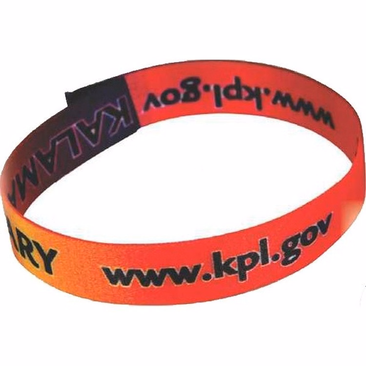 Polyester Wristband/ Dye Sublimated - 1/2"x8 1/2"