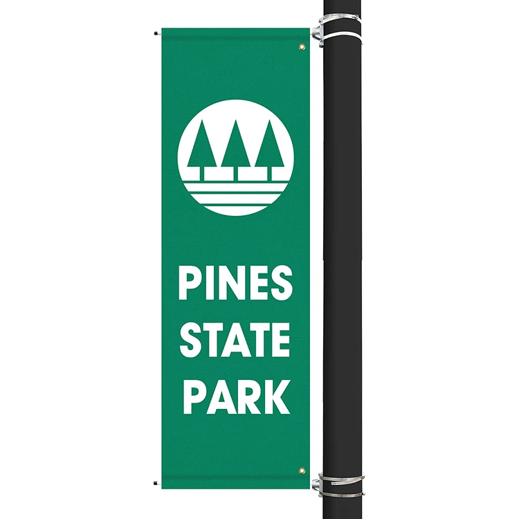 72" x 22" Custom Sunbrella™ Avenue Banner-1 Color Imprint 1