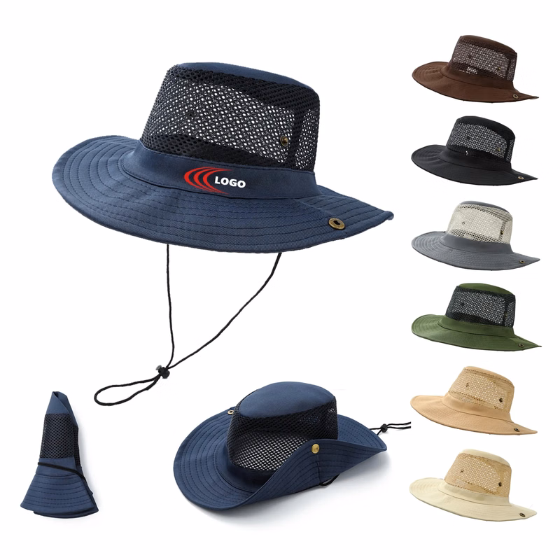 Mesh Ventilation Visors Bucket Hat