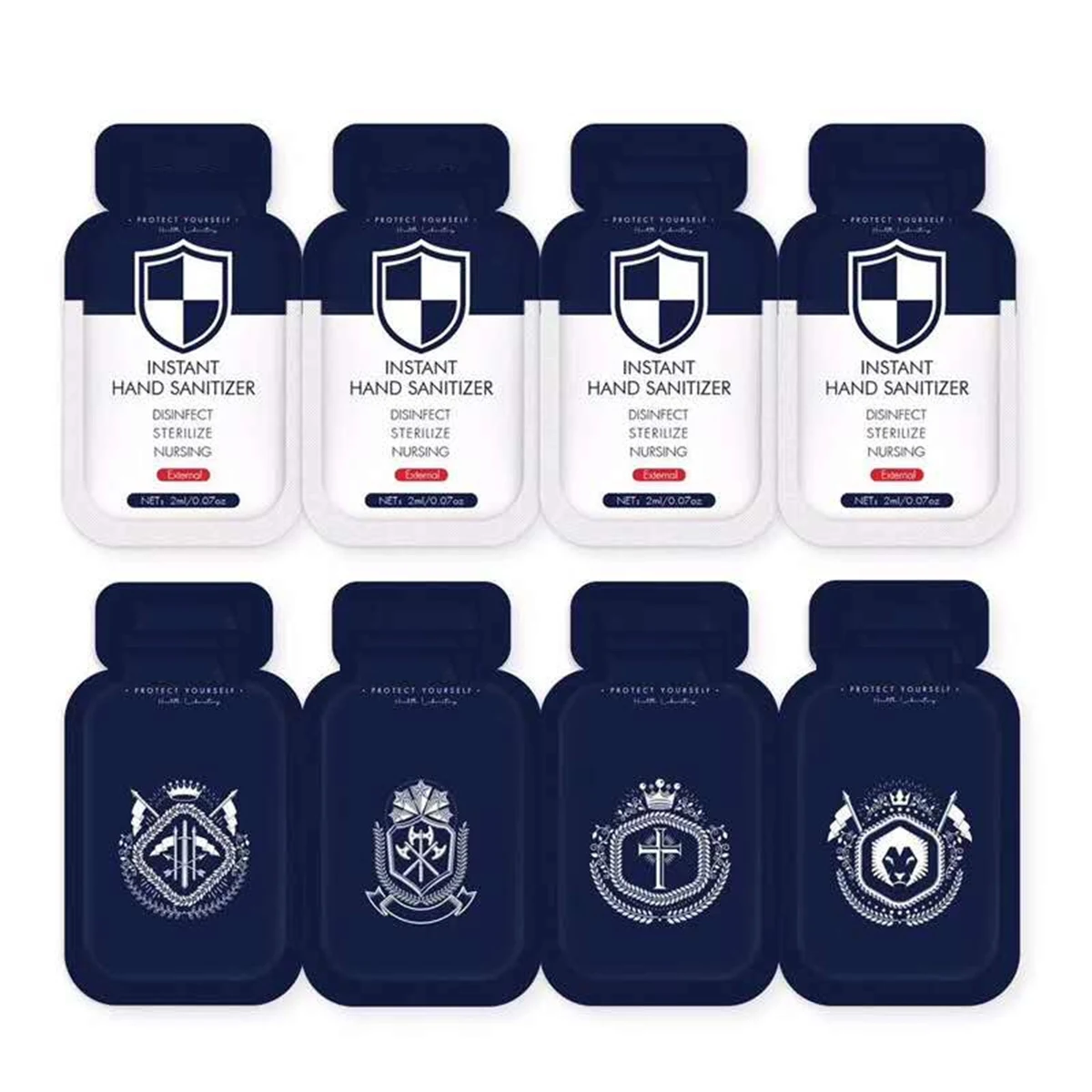 Instant Single Use Hand Sanitizer Gel Packet 1
