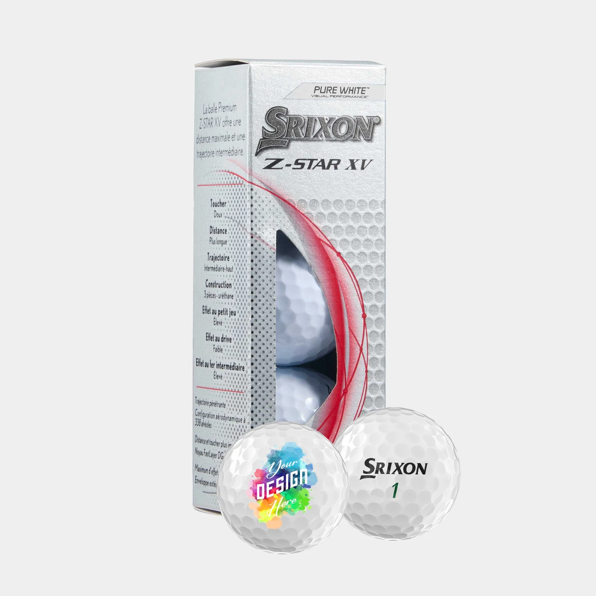 Srixon® 3 Pack Z-STAR XV Golf Balls 1