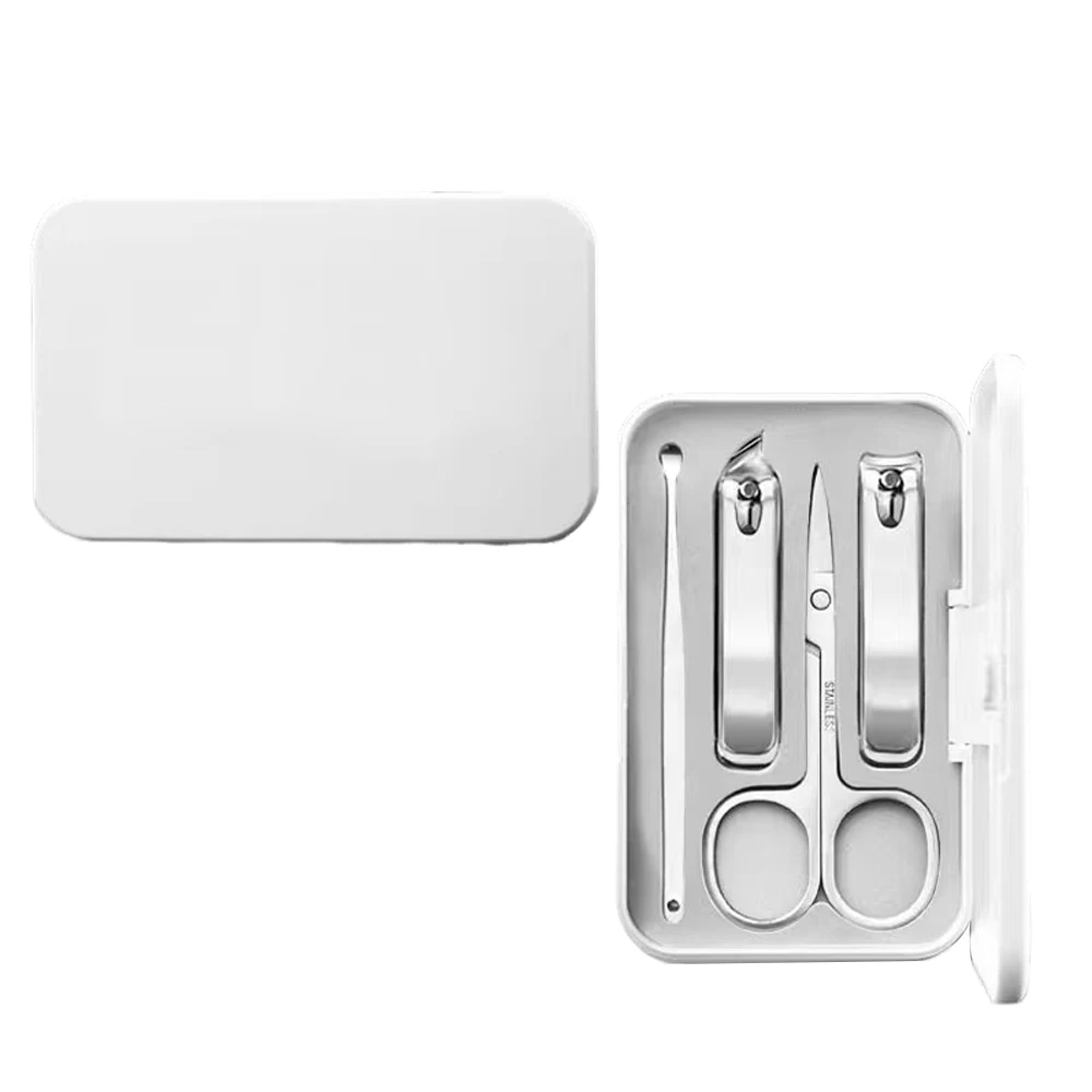 Luxury Hotel Nail Grooming Set: 7 Stainless Tools 1
