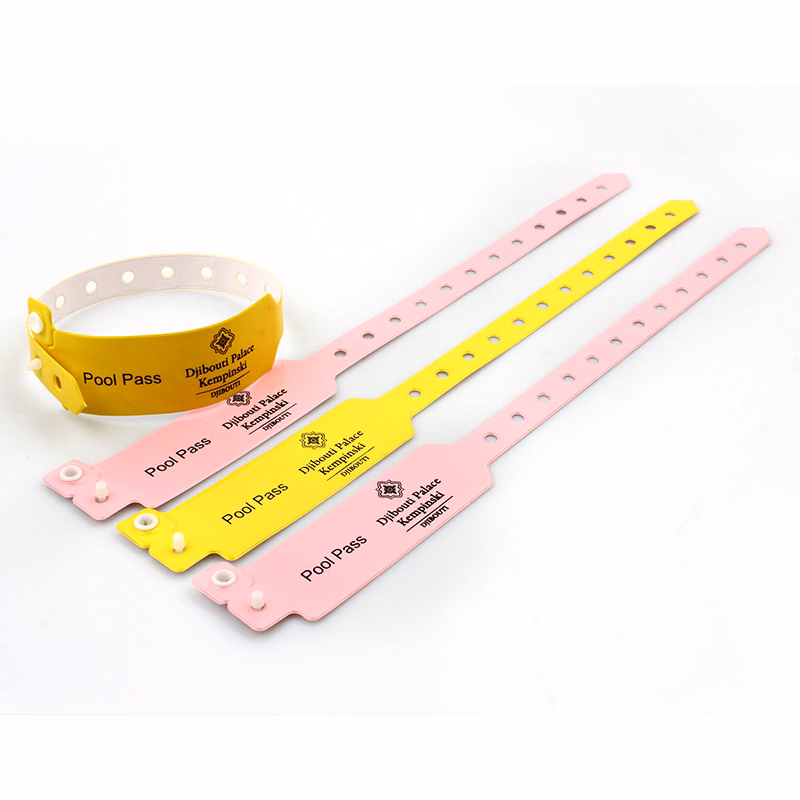 Wide Vinyl Wristband