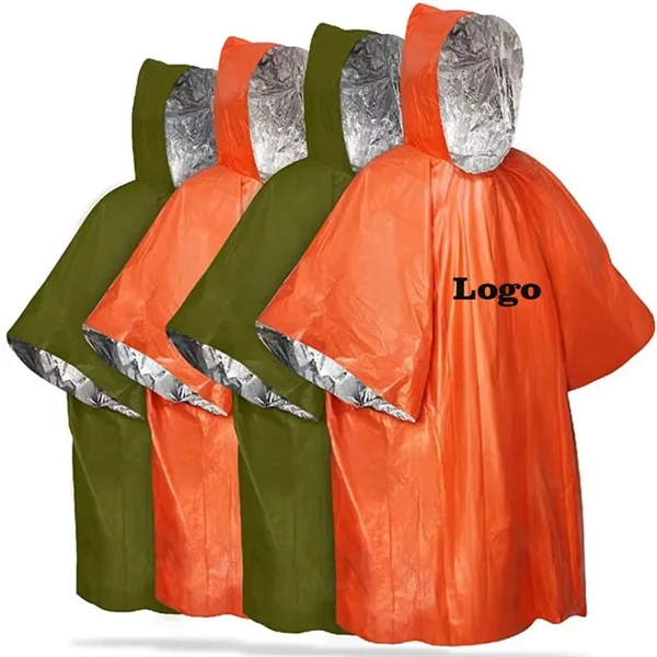 Emergency Rain Poncho 1