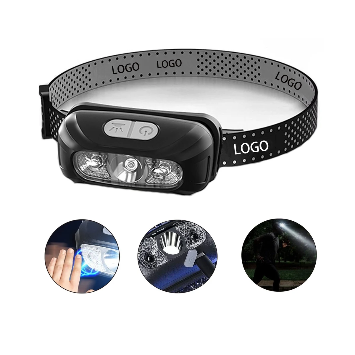 Headlamp - Outdoor Camping Head Lamps with Headband 1
