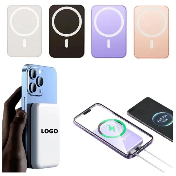 5000mAh Magnetic Wireless Power Bank - Phone Charger 1